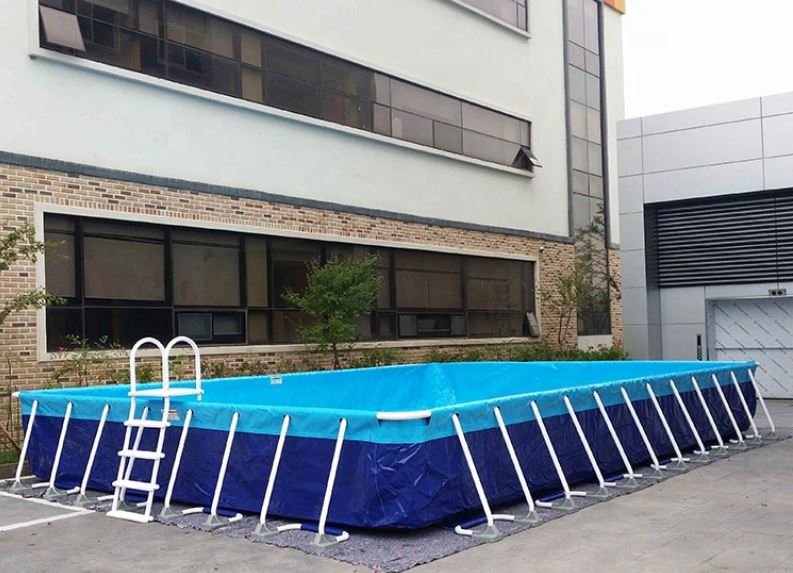 Каркасный летний бассейн для парка 10 x 12 x 1.32 метра (рис.4)